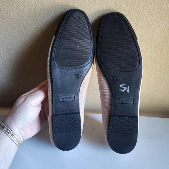 Seychelles Women's Tippy Wide Memory Foam Splendor Knit Flats Sz 9.5W Neutral - Picture 8 of 9